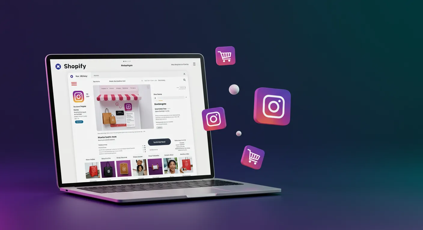 Instagram feed embedded on a Shopify store product page showing user-generated content